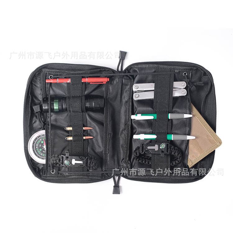 Encrypted Camouflage Waterproof Tactical Waist Bag Outdoor Multi-Functional Life-Saving Medical Bag Molle Accessory Bag 5