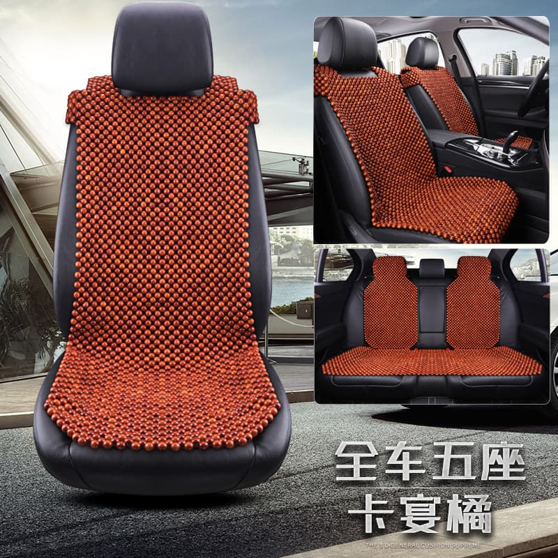 All five seats-Cayenne Orange