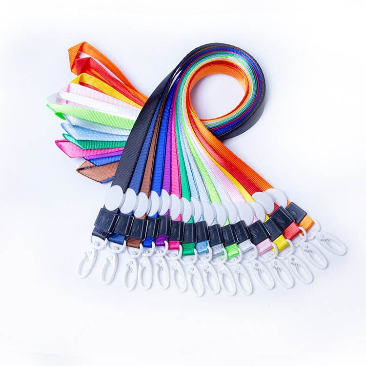 Loqo çaplı, 1.5 sm plastik yumurta qarmaqlı boyunbağı, şəxsiyyət/sərgi kartları üçün. 5