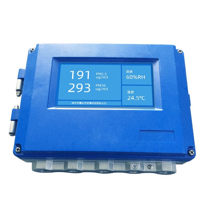 Air environment detector with display all-in-one atmospheric online monitor industrial oxygen formaldehyde system 5