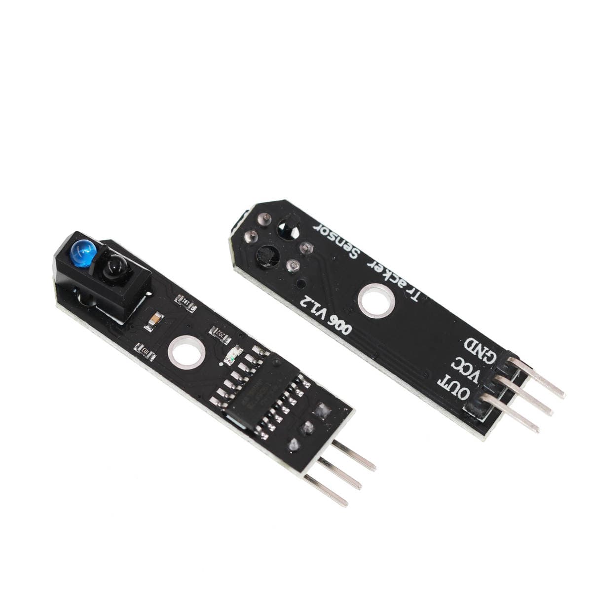 1-way tracing module/intelligent car infrared tracking probe tracking/tracing sensor black and white line detection 2