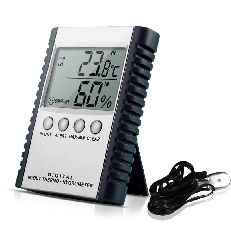 Minggao ETH529 elektron daxili və xarici termometr-hiqrometr (apteka soyuducusu üçün həyəcan siqnalı ilə) 3