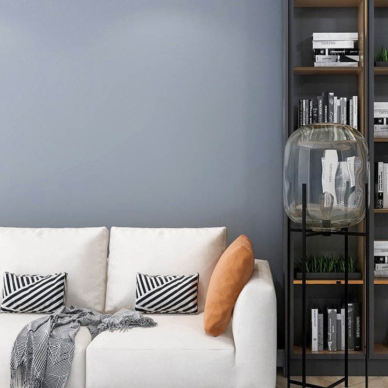 Wallpaper self-adhesive waterproof moisture-proof wallpaper self-adhesive wall stickers solid color dormitory bedroom background wall furniture renovation stickers 5