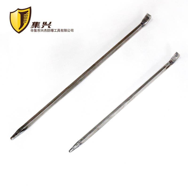 Jixing Brand Stainless Steel Six-edge Crowbar Thickened Crowbar Nail Lifter Crowbar Steel Brace Fire Fighting Crowd 2