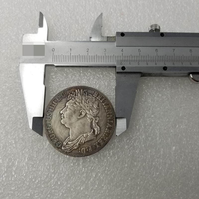 Antique Crafts 1830 Scottish Silver Plated Coin Copy Commemorative Coin Foreign Coin Coin #175 3