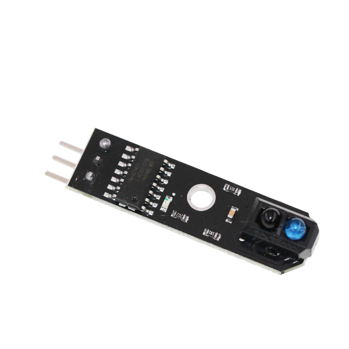 1-way tracing module/intelligent car infrared tracking probe tracking/tracing sensor black and white line detection 5