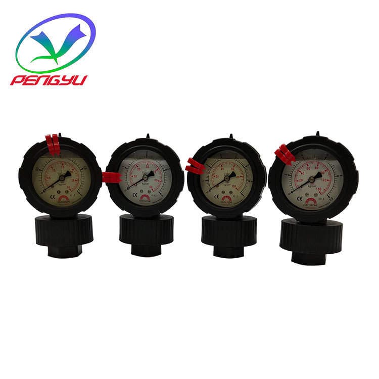 Special SuPPlY Y-SON Electric Contact Pressure Gauge Corrosion Resistant Pp Diaphragm Pressure Gauge 5