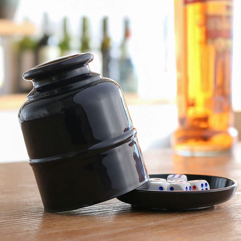 Thickened with bottom support sieve Cup suit Bar nightclub combination dice cup color Cup suit scattered Cup customizable LOG 3