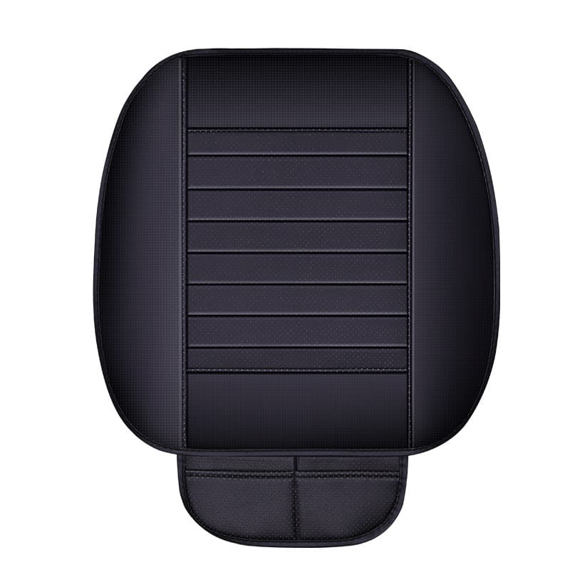 Front leaflet without bamboo charcoal] Black