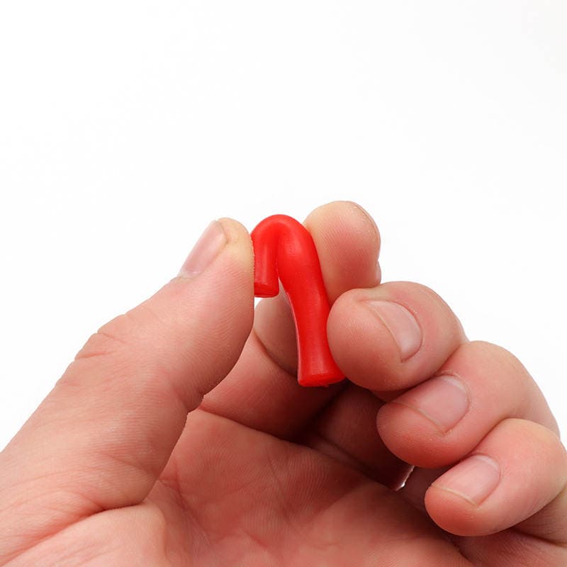 Archery Shooting Equipment Mediterranean Rubber Silicone Finger Guard Bowstring Protection Gear Bow and Arrow Accessories Bowstring Finger Guard 3