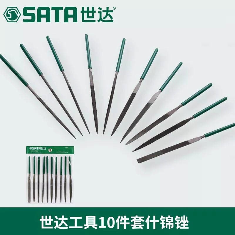 Shida Tools müxtəlif almaz, dairəvi və yastı polad çəpər dəsti 03804 3