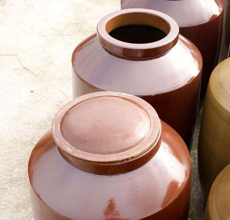Sichuan Earthenware Mingfeng Taoye Thickeneded Red Glaze Wine Jar Wine Pot 150kg Xizang Wine Wine Jar Kimchi 2