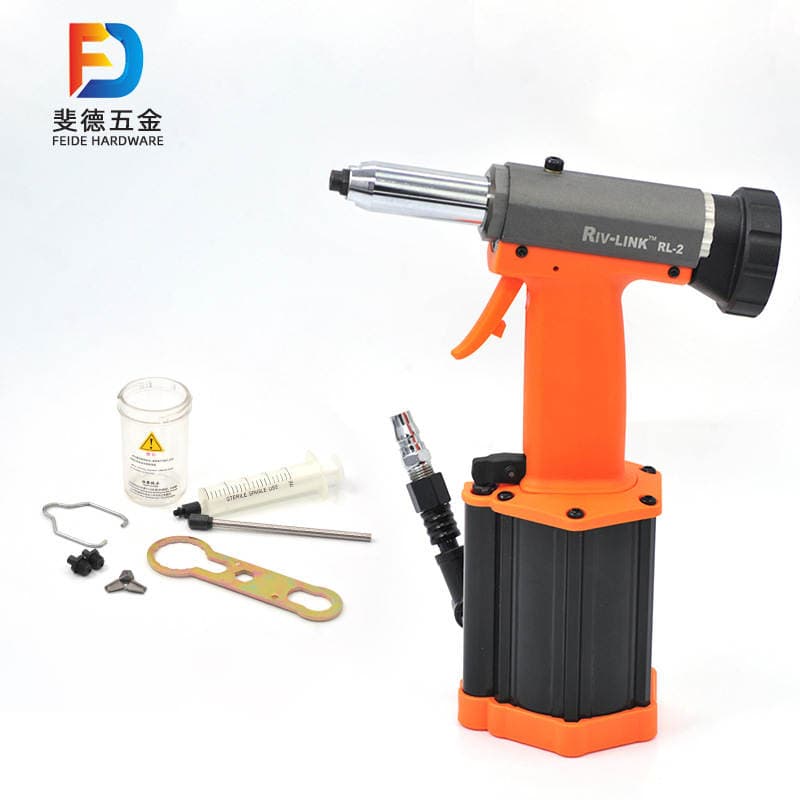 Self-Priming Pneumatic Rivet Gun Pneumatic Rivet Riveting Tool Industrial Grade Core Blind Riveting Equipment 2