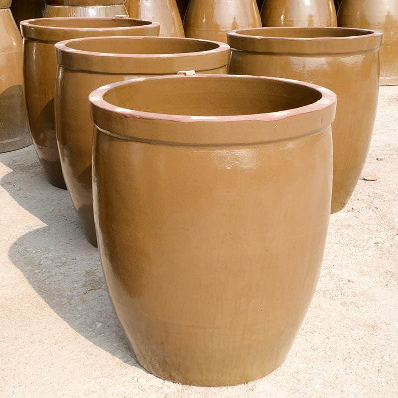 Water Tank Coarse Pottery Household Fish Farming Ceramic Pickled Vegetable Pickle Tank Extra Large Water Tank 150kg Mingfeng Pottery Industry 3
