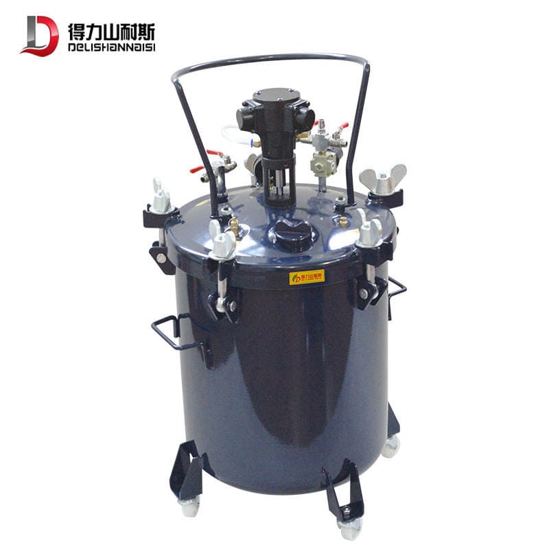 Pneumatic Paint Pressure Tank 10L/30L/40L/60L Automatic Stirring Spray Paint Pressure Tank Durable 5