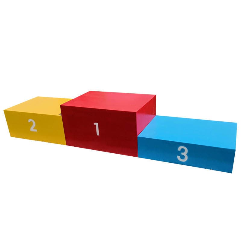 Steel Wood competition podium award platform Award platform track and field equipment color size can be customized 5