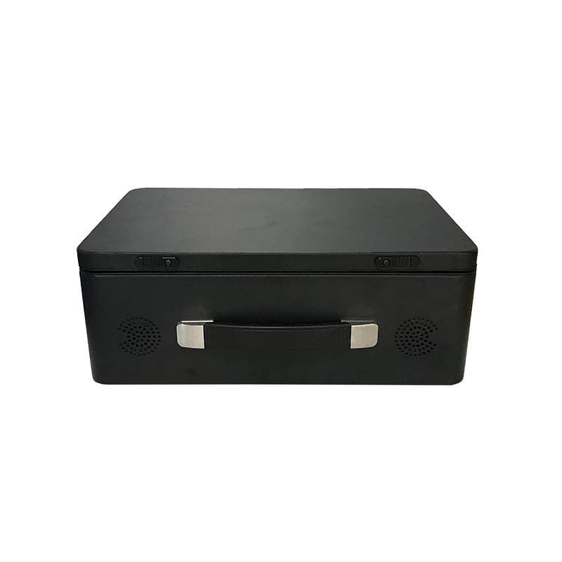 Law enforcement assistant recorder portable collection station 8 devices automatically upload data and automatically charge 14 inches 4