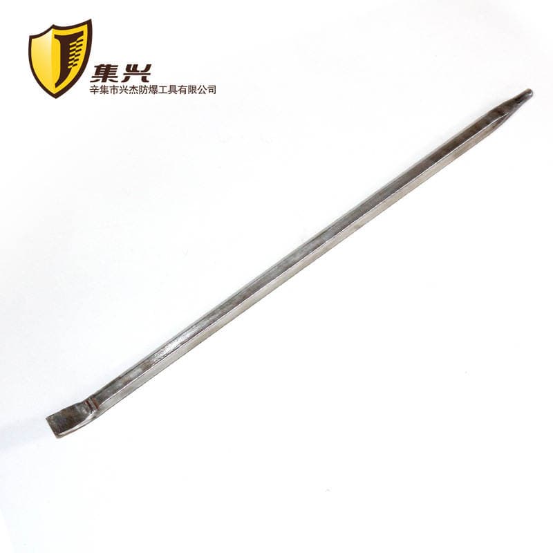 Jixing Brand Stainless Steel Six-edge Crowbar Thickened Crowbar Nail Lifter Crowbar Steel Brace Fire Fighting Crowd 3