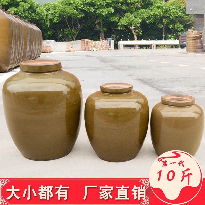 5.2kg Kawong County Factory Price Wholesale Earthenware Wine Jar Liquor Wine Jar Coarse Pottery Thickeneded and Easy to Seal 2