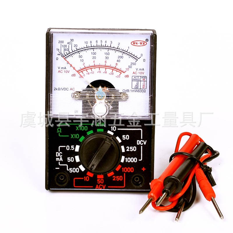 Wholesale Mf110A Pointer-Type Multimeter, Anti-Burn Mechanical Electrical Meter, Pocket-Sized Mini Portable Student Experiment Meter 3