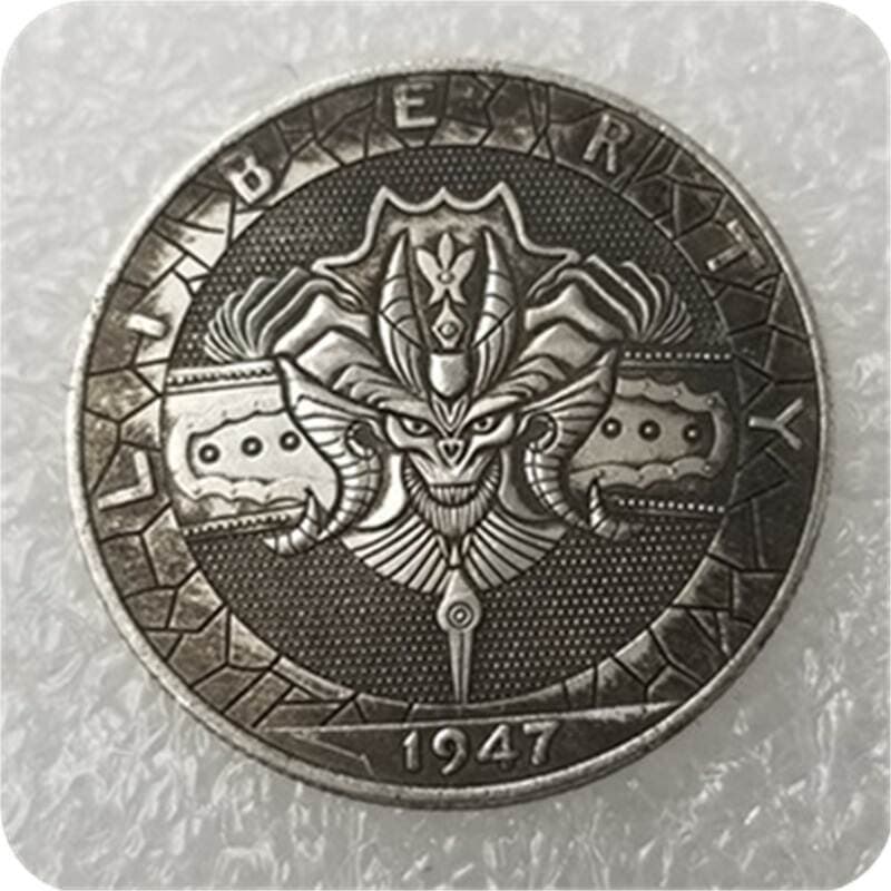 Replika 1947 Gümüşü Örtüklü Wanderer Xatirə Sikkəsi #752 1