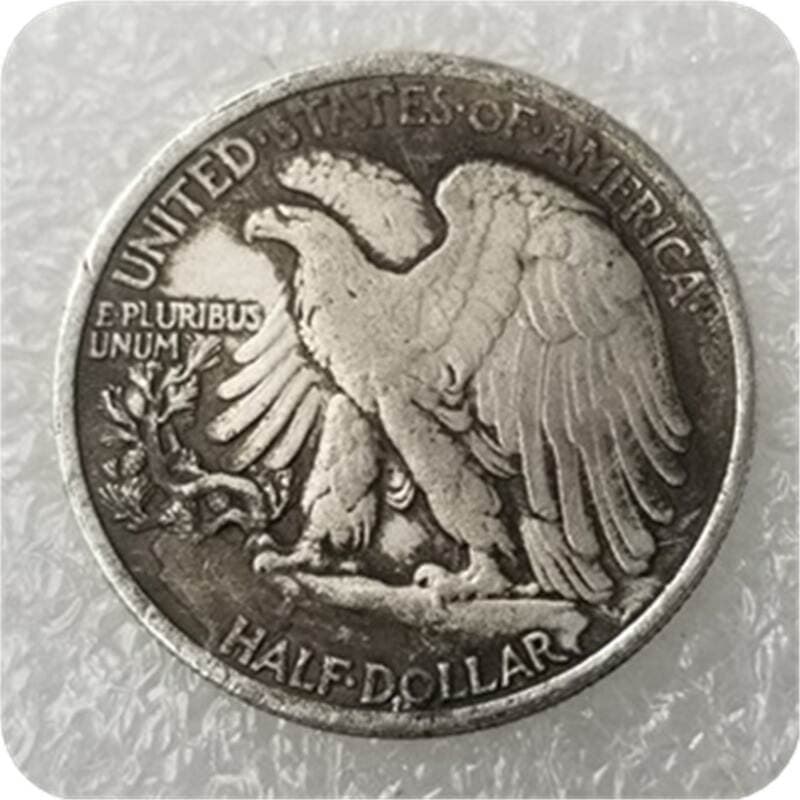 Replika 1947 Gümüşü Örtüklü Wanderer Xatirə Sikkəsi #752 2