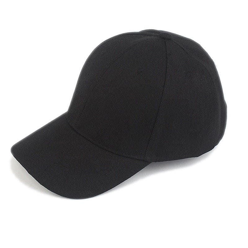 South Korea men and women couple light board no word baseball cap solid color sports collective class cap custom embroidered peaked cap travel 5