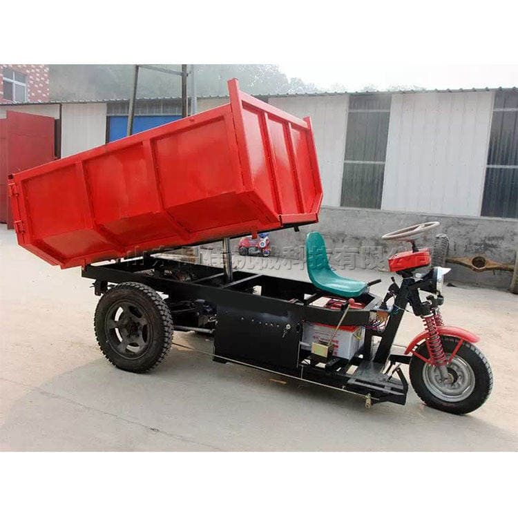 Zavod elektrik üçtəkərli velosiped, 1 ton yük tutumu, taxıl, gübrə, kömür və ya kərpic daşınması üçün. 5