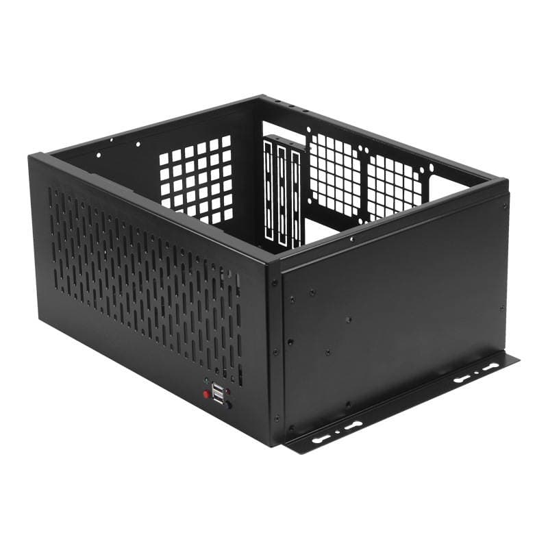 S601 industrial chassis industrial control chassis Mini small chassis wall-mounted industrial HTPC chassis undertake OEM customization 4