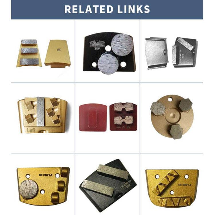 Chengyu Diamond Grinding Disc Metal Grinding Disc Terrazzo Concrete Grinding Disc Epoxy Floor Grinding Block 2