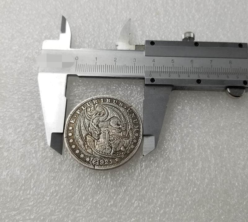 Antique Crafts Beauty Wanderer Silver Plated Coin Morgan Coin Copy Commemorative Coin Foreign Coin Coin #762 3
