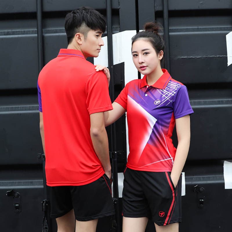 002 Kişi və Qadın Badminton Kostyumu, Fərdiləşdirilə Bilən, Yarış və Təlim üçün 1