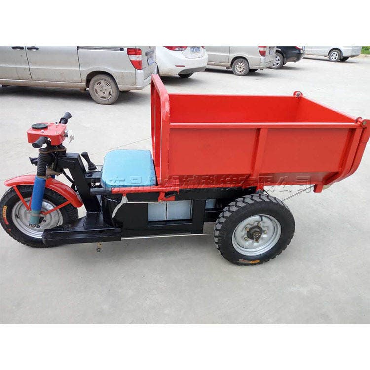 Zavod elektrik üçtəkərli velosiped, 1 ton yük tutumu, taxıl, gübrə, kömür və ya kərpic daşınması üçün. 2