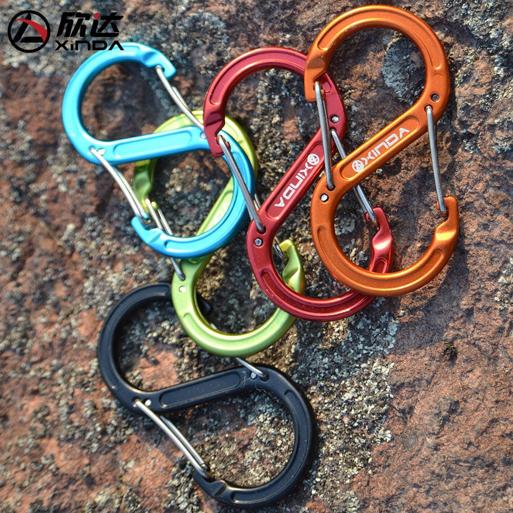 xinda/xinda Outdoor Fastener Hanging Buckle Steel Wire Door Small Quick Hanging Buckle Hook Quick Hanging Key Chain Non-load Bearing Buckle 4