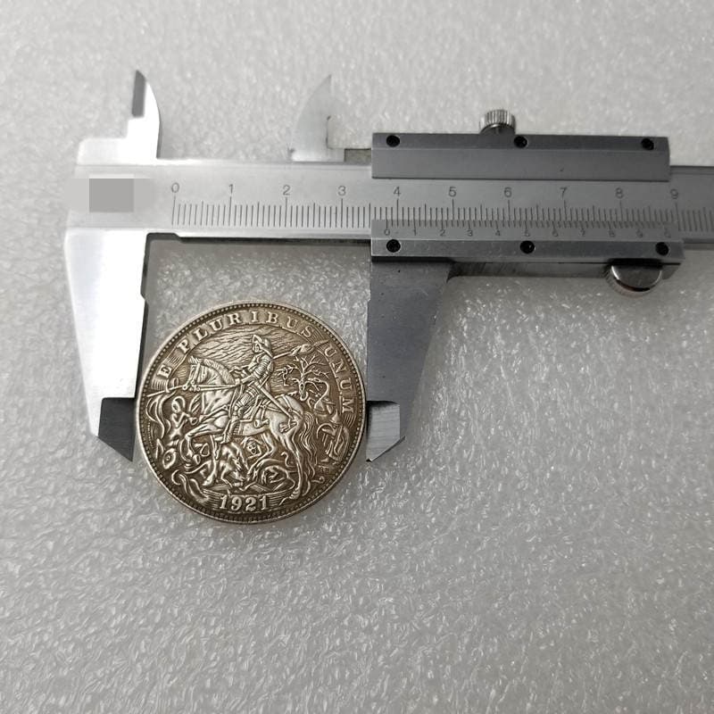 Replika 1921 Gümüşü Örtüklü Morgan Wanderer Xatirə Sikkəsi #780 4
