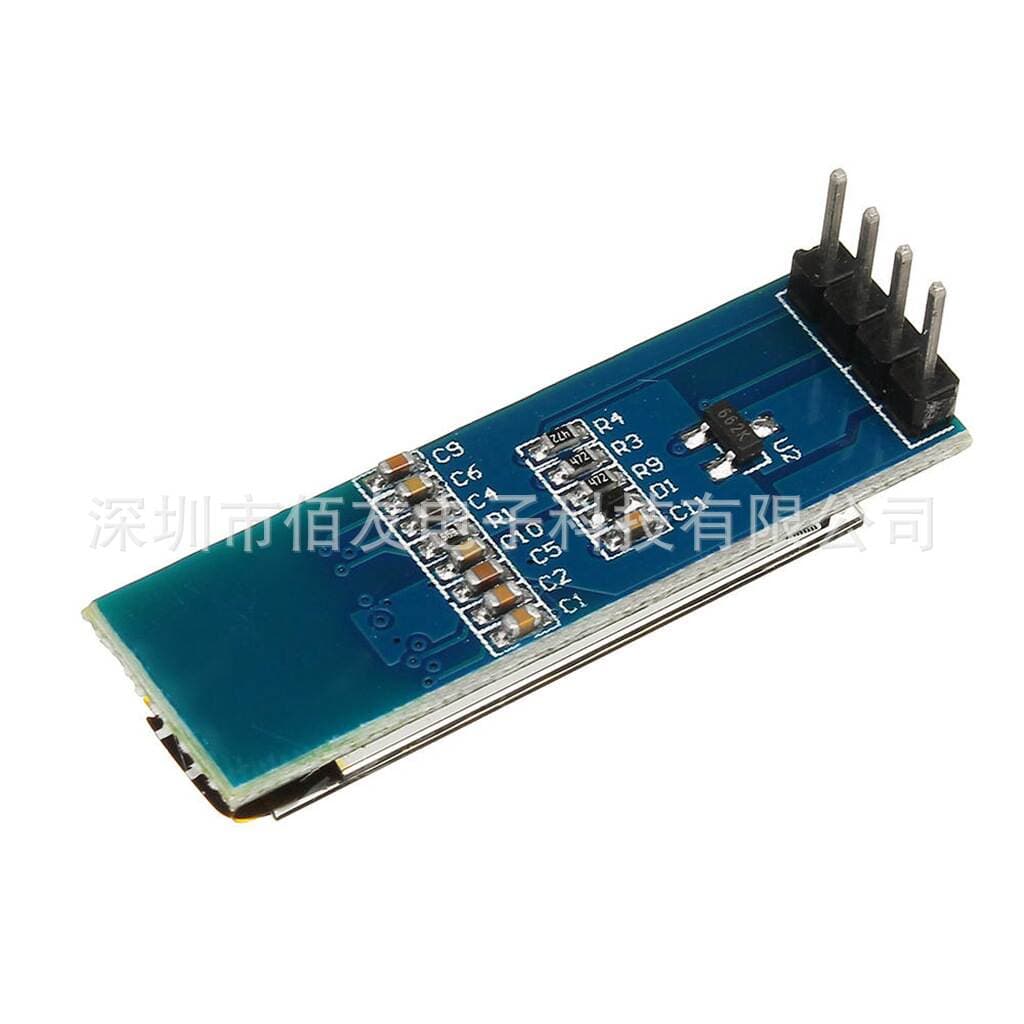0.91 düym OLED LCD displey modulu, 128x32, 3.3V və 5V ilə uyğun. 4