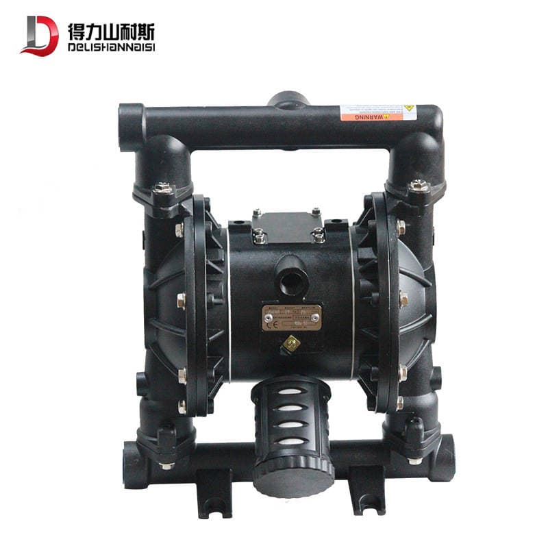 Deli 8025A Aluminum Alloy 1inch Pneumatic Diaphragm Pump, Corrosion-Resistant, Acid and Alkali Resistant, Water Pump, Sludge Pump, Spray Machine 5