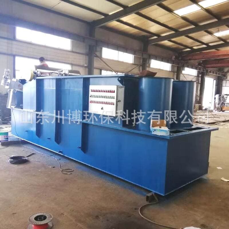 Industrial wastewater treatment equipment Air Flotation machine chemical sewage oil removal suspended matter sewage treatment equipment 4