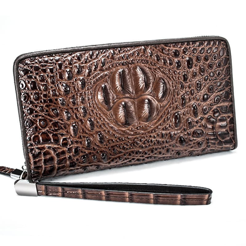 Large Coffee Headliner Clutch