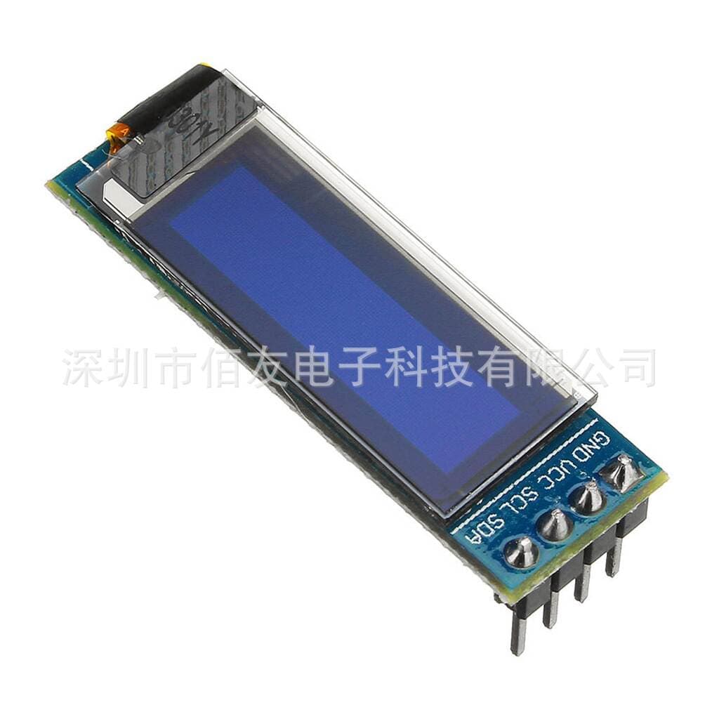 0.91 düym OLED LCD displey modulu, 128x32, 3.3V və 5V ilə uyğun. 3
