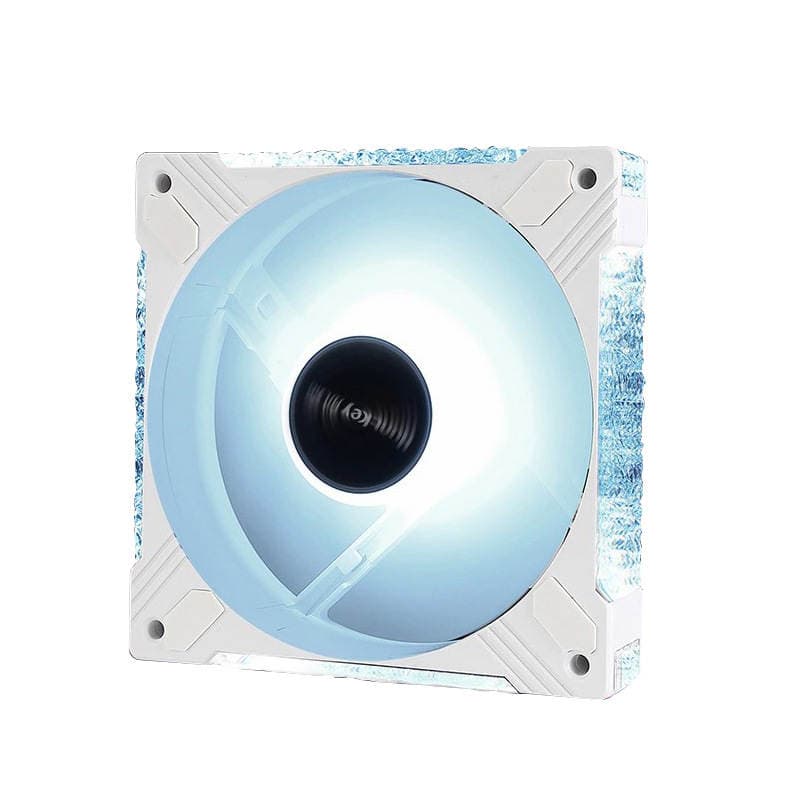 12 sm Günəş Tutulması Dizaynlı Səssiz RGB LED Kompüter Korpus Ventilyatoru 5