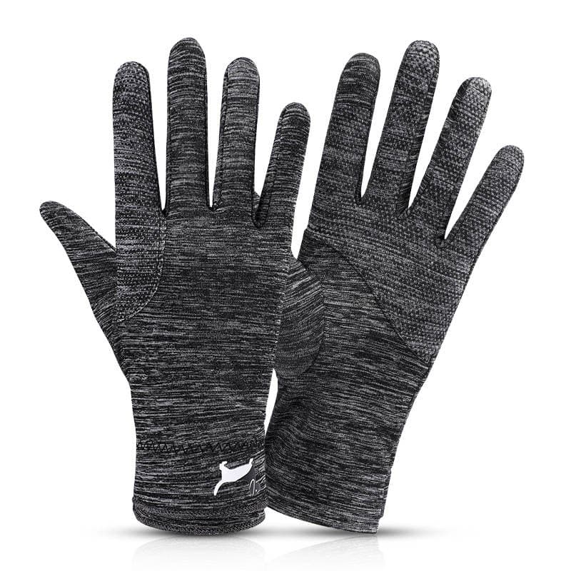 Sunscreen Gloves Women's Summer Thin Ice Silk Touch Screen Driving Riding Non-Slip Full-Finger Quick-Dry Sports Gloves 1