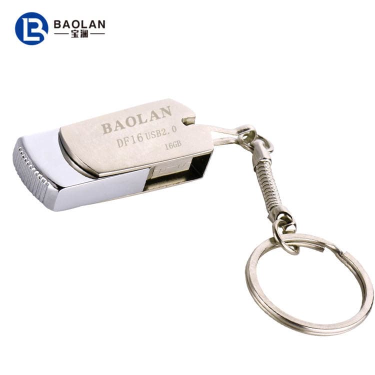 Wholesale U disk BAOLAN/BAOLAN DF16 flash drive 4G8G16G32G64G metal rotating creative U disk 2