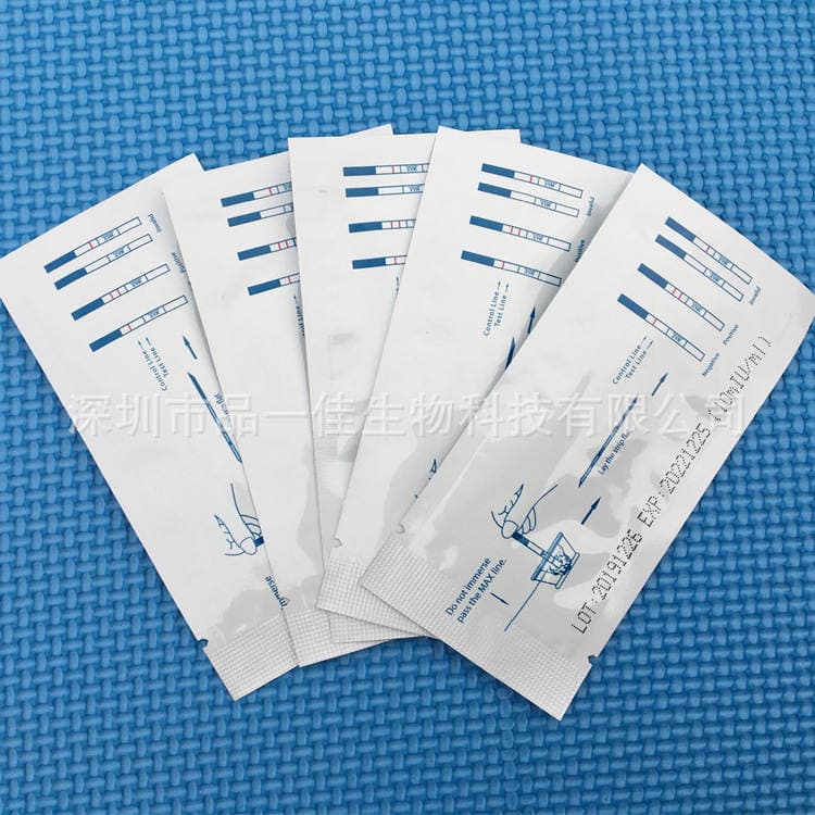 In stock HCG Pregnancy Test Strip 10 persons/bag 10mIu/ml sensitivity 4