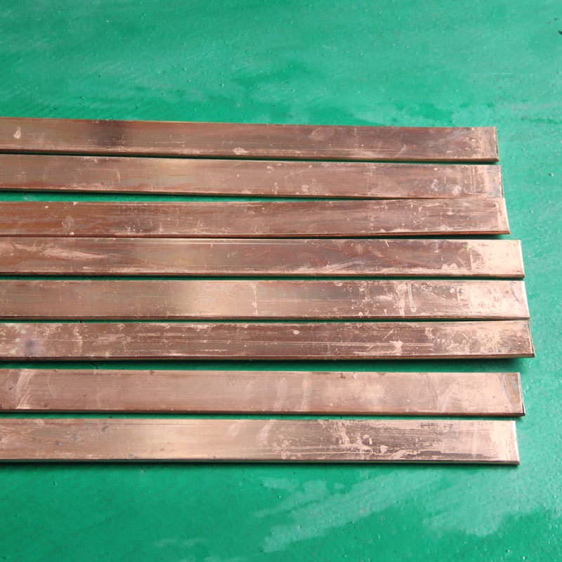 Copper-plated flat steel copper-clad steel grounding flat strip steel for lightning protection available in stock copper-clad steel grounding flat steel lightning protection equipment 4