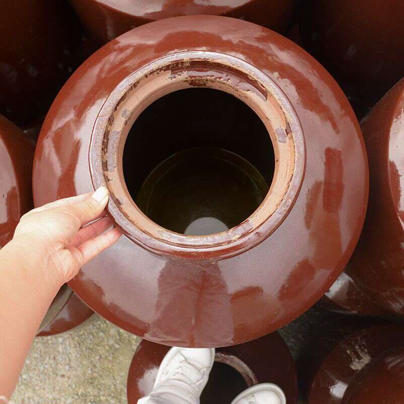 Sichuan Clay Mingfeng Pottery Industry Supply 50kg Zhen Saffron Wine Jar Sichuan Rong County Wine Jar Customizable Text 2