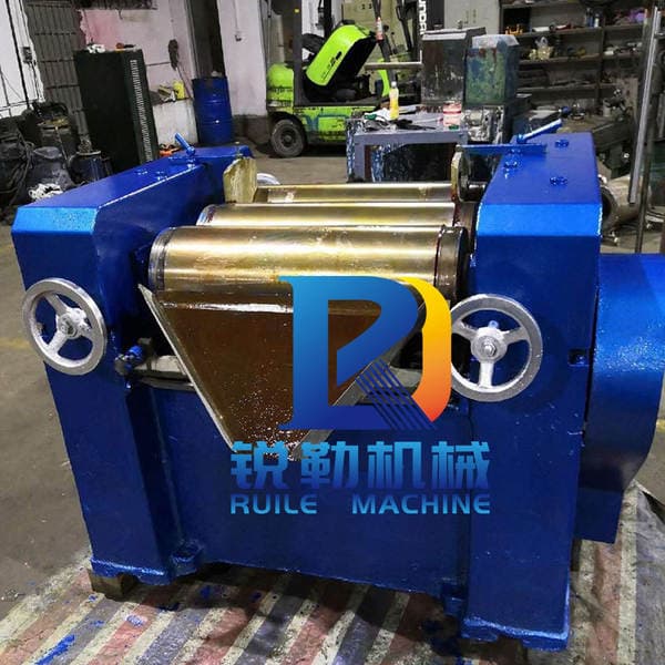 Guangdong Dongguan Foshan used 260 three-roller grinding machine Ink paint 150 three-roller grinding machine transfer
