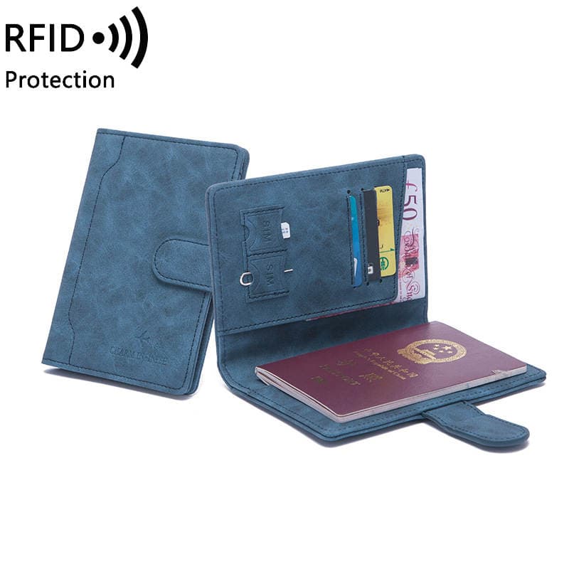 Photo Printing Leather Goods * RFID Anti-theft Brush Passbook Holder Men's and Women's Fashionable Simple Multi-function Ultra-thin ID Bag Card Bag 1