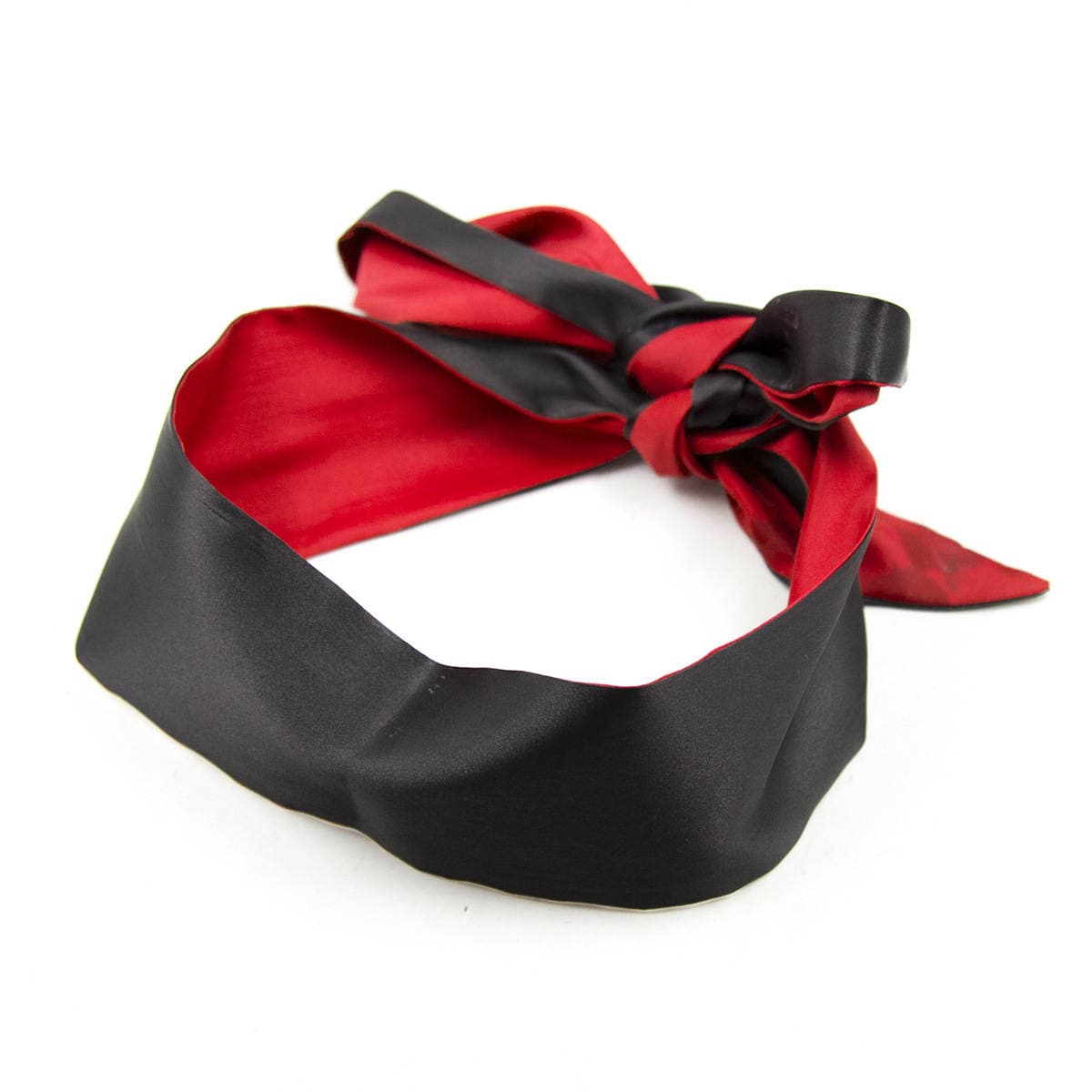 Cross-border source of adult sex toys Sade cloth eye mask training Sex Game eye mask black red lengthening eye mask 2