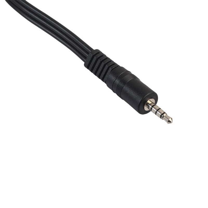 3.5 Revolution 3RCA female video adapter AV line player Video line Lotus line 3